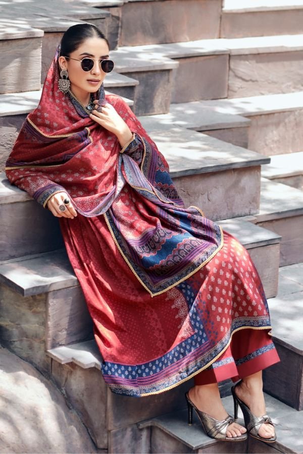 Varsha Fashion Indigo Vault Muslin Ladies Suit IV-03