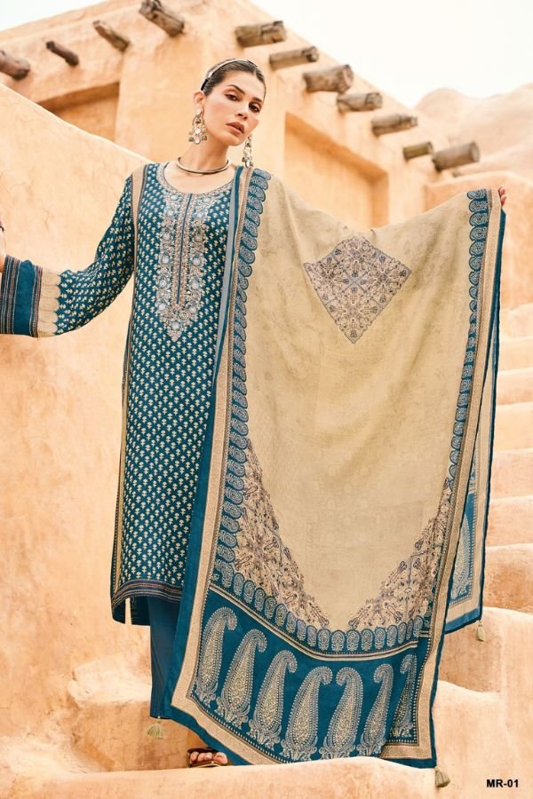 Varsha Fashion Meher Rang Cotton Ladies Suit MR-01