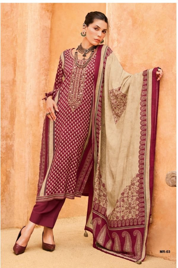Varsha Fashion Meher Rang Cotton Ladies Suit MR-03