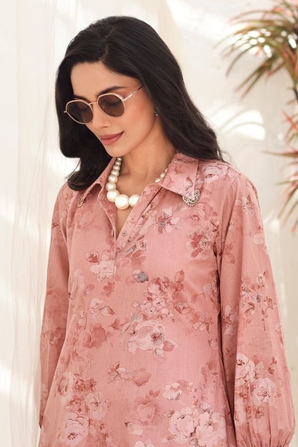 Varsha Fashion Mid Night Cotton Linen Printed Suit MN-04