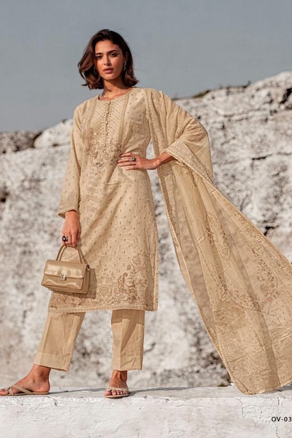 Varsha Fashion Oriva Shimmer Ladies Salwar Suit OV-03