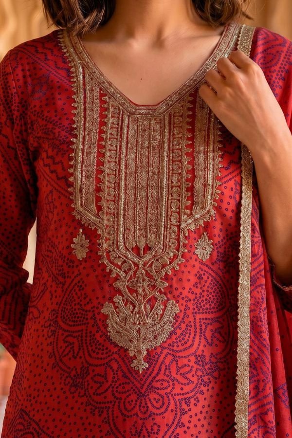 Varsha Fashion The Tie & Knot Collection Muslin Suit TK-04