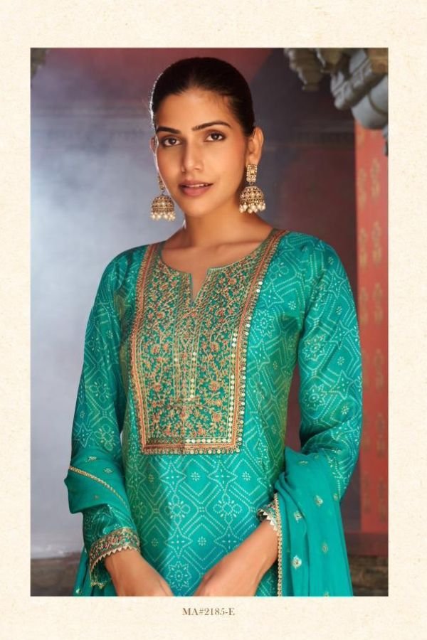Avon Trendz Mayori Kanjivaram Tissue Silk Suit 2185-E