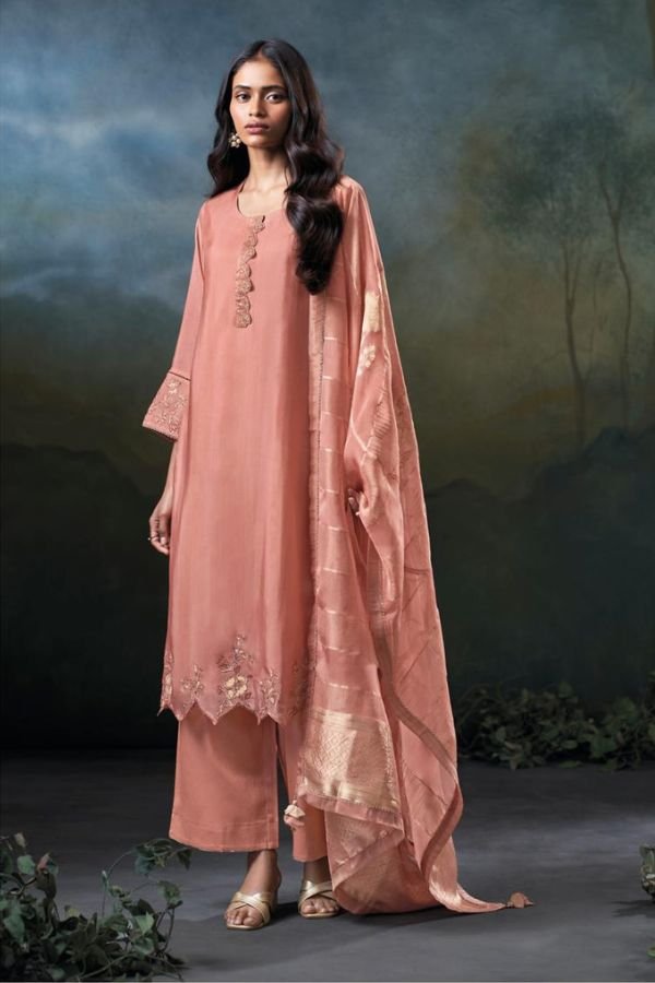 Ganga Fashion Chrysa S5022 Habutai Silk Suits S5022-A