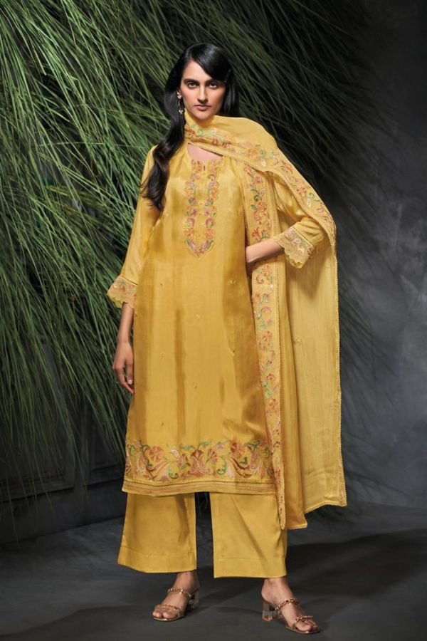 Ganga Fashion Dariah S5112 Habutai Silk Suits S5112-A