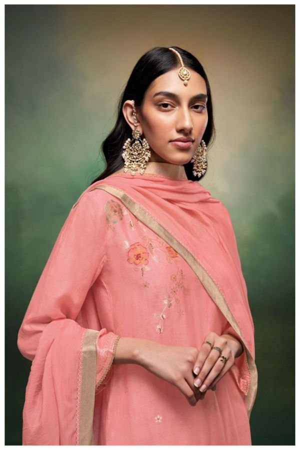 Ganga Fashion Jasvee S2503 Premium Viscose Silk Suit S2503-B