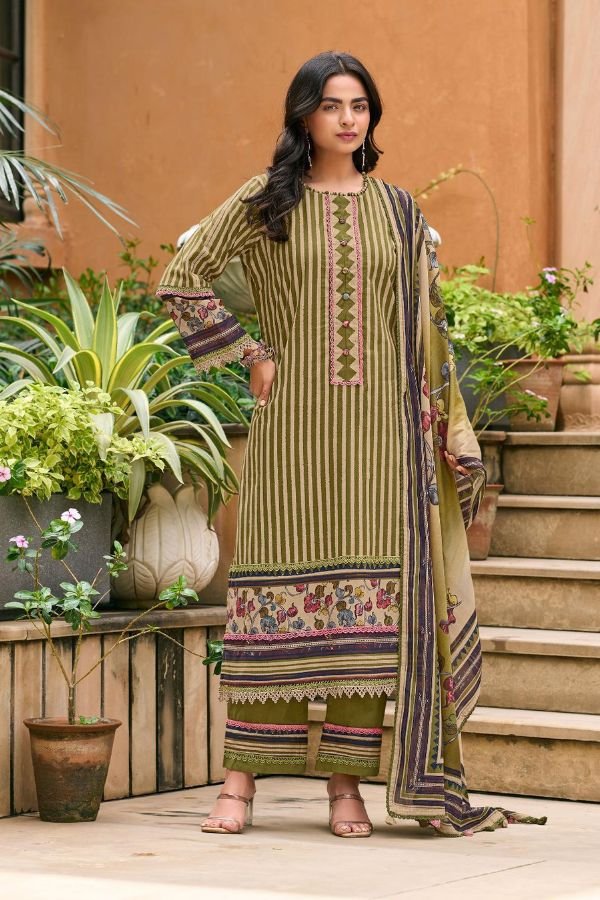 Jay Vijay Prints Farishtey Premium Cotton Ladies Suit 11185