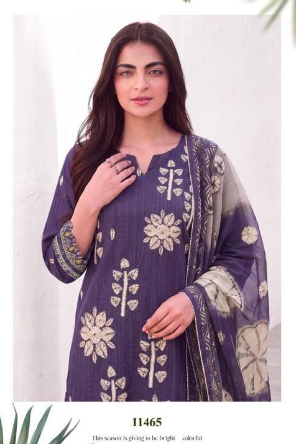 Jay Vijay Prints Kahani Tota Maina Ki Cotton Suit 11465