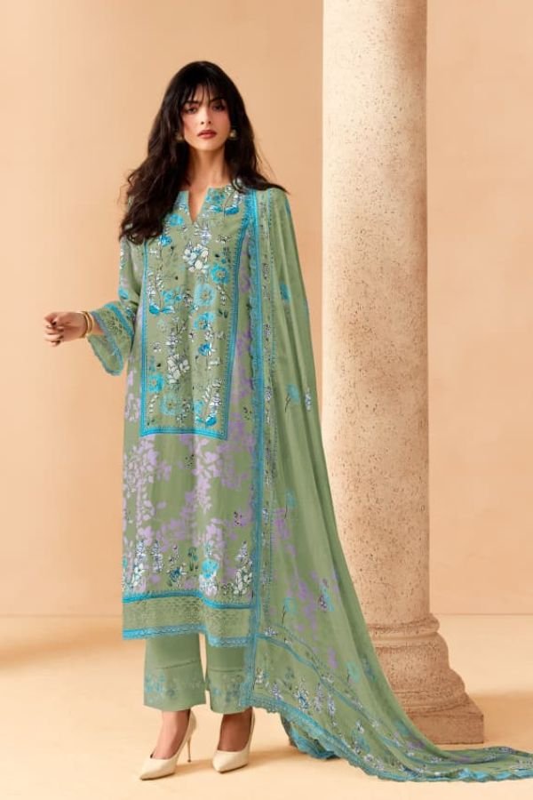 Kimora Fashion Heer Eternal 2 Pure Muslin Suit H-0161
