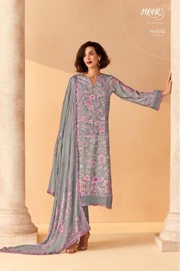 Kimora Fashion Heer Eternal 2 Pure Muslin Suit H-0162