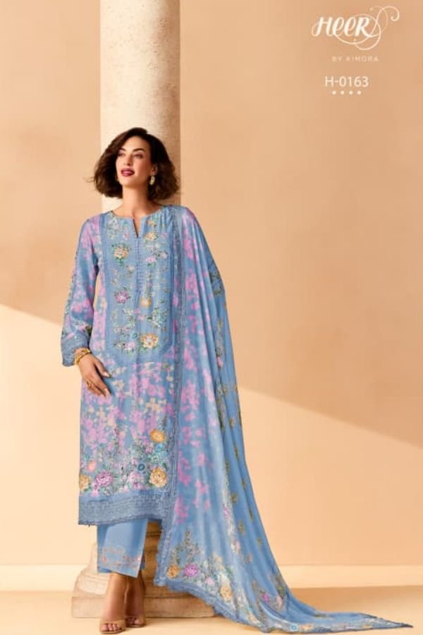 Kimora Fashion Heer Eternal 2 Pure Muslin Suit H-0163