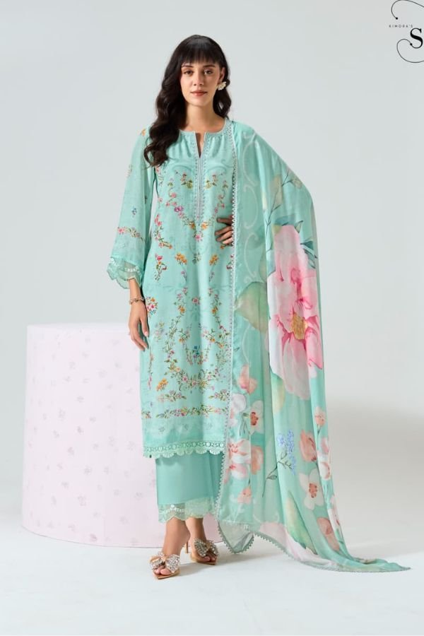 Kimora Fashion Sohni Nigaar Pure Muslin Suit 981