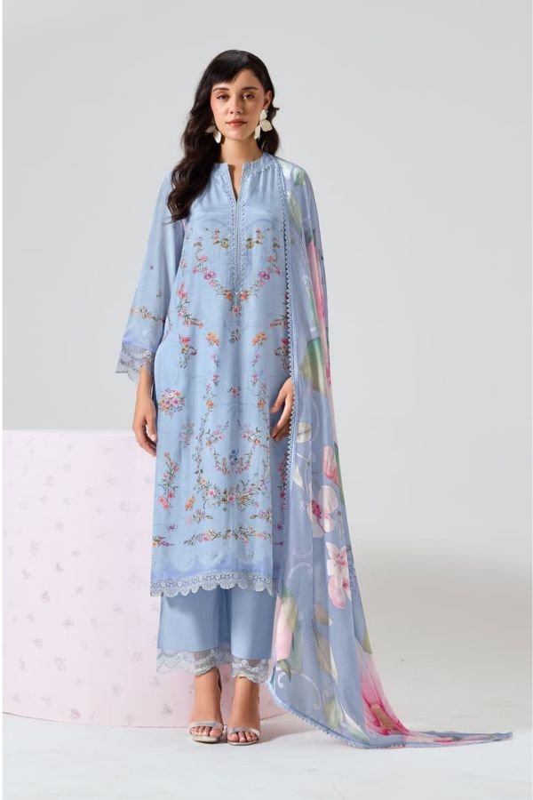Kimora Fashion Sohni Nigaar Pure Muslin Suit 983