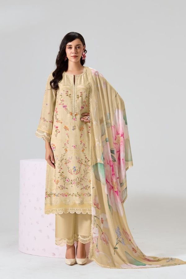 Kimora Fashion Sohni Nigaar Pure Muslin Suit 984