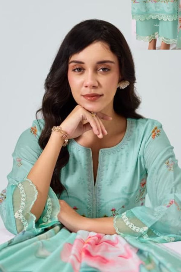 Kimora Fashion Sohni Nigaar Pure Muslin Suit 981