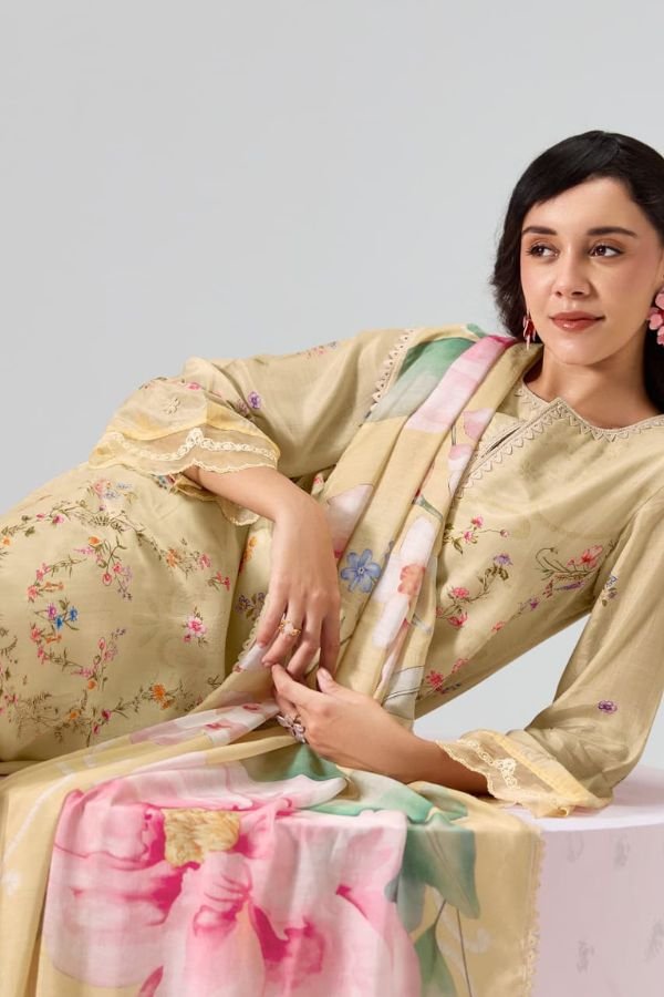 Kimora Fashion Sohni Nigaar Pure Muslin Suit 984