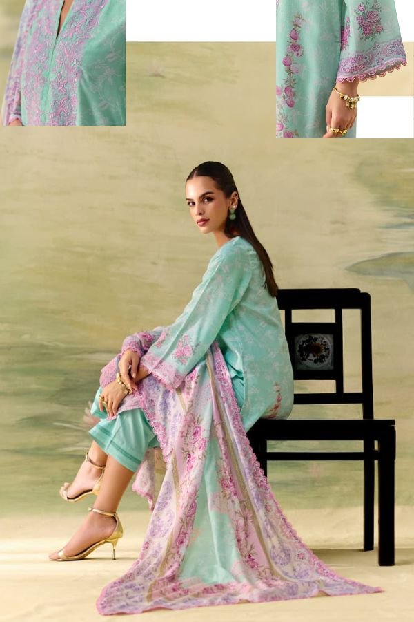 Kimora Fashion Sohni Season Pure Muslin Ladies Suit 871