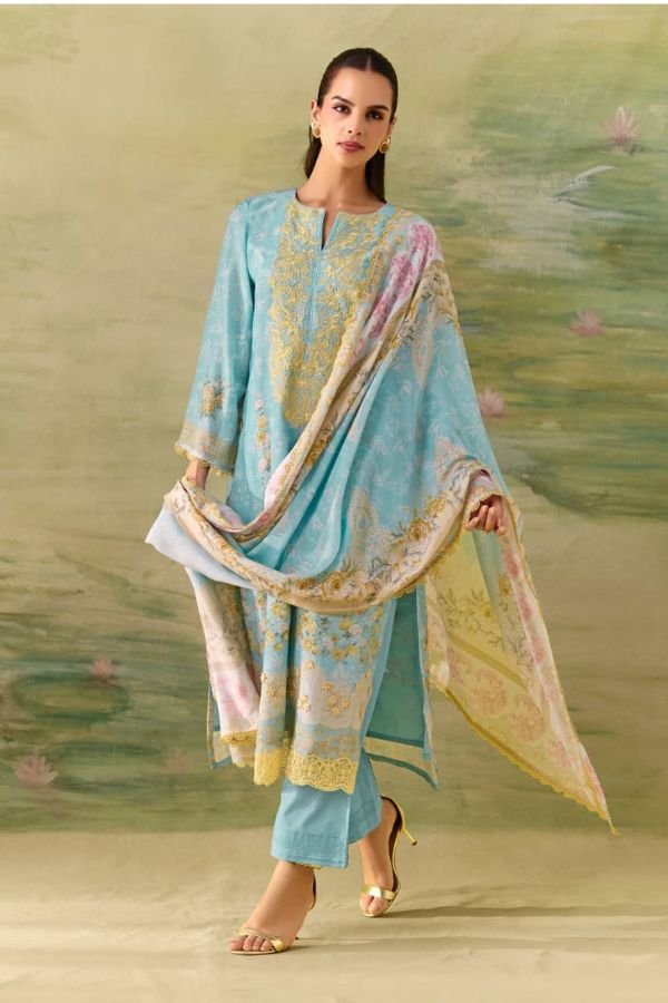 Kimora Fashion Sohni Season Pure Muslin Ladies Suit 873
