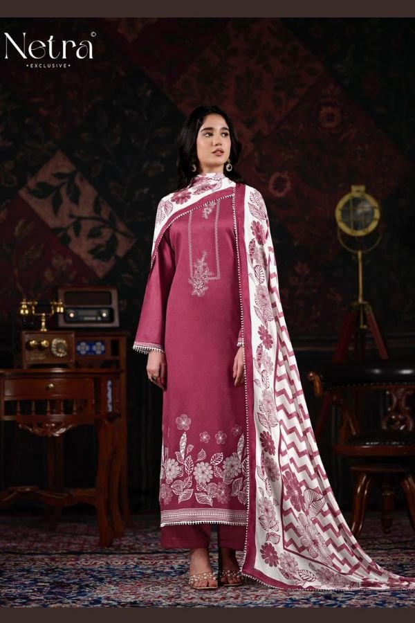 Netra Exclusive Gamini Pure Cotton Suit NE-C 2207 A