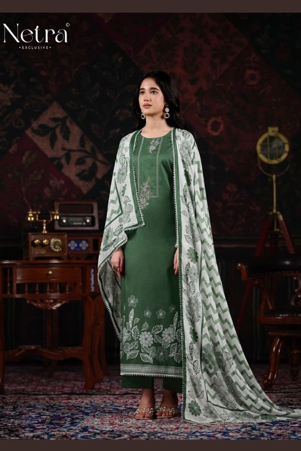 Netra Exclusive Gamini Pure Cotton Suit NE-C 2207 D