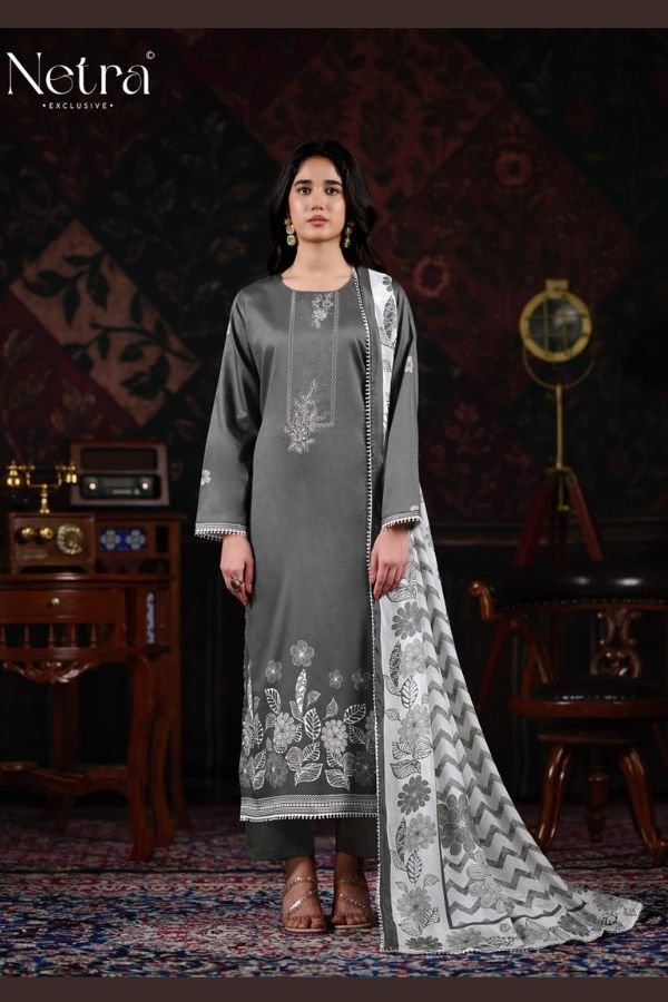 Netra Exclusive Gamini Pure Cotton Suit NE-C 2207 F