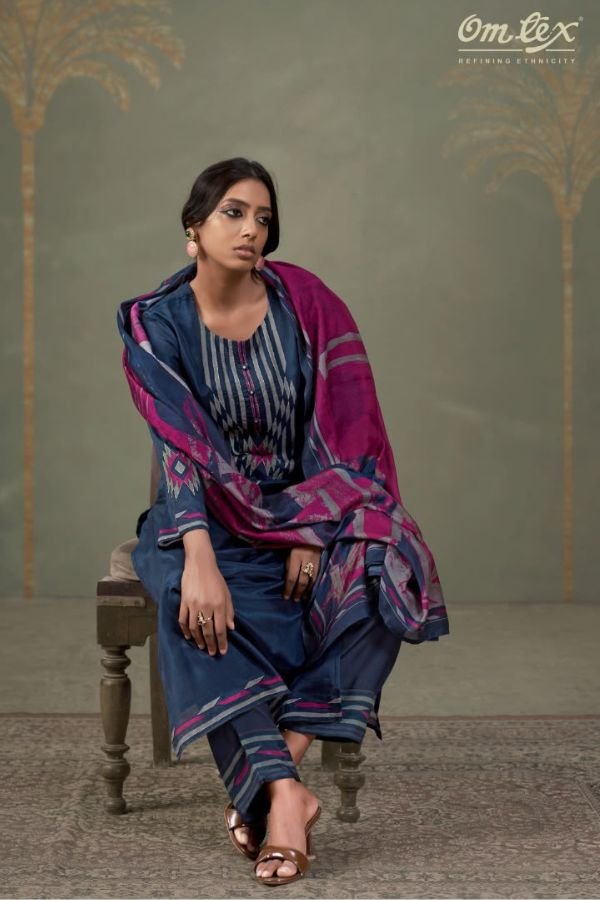 Omtex Adara Muslin Silk Ladies Salwar Suit 15361-A