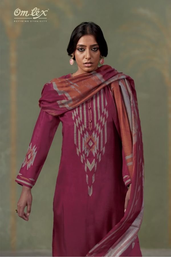 Omtex Adara Muslin Silk Ladies Salwar Suit 15361-B