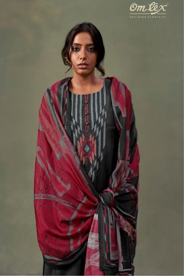 Omtex Adara Muslin Silk Ladies Salwar Suit 15361-C