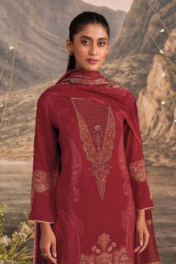 Omtex Ember Muslin Silk Ladies Salwar Suit 16031-A