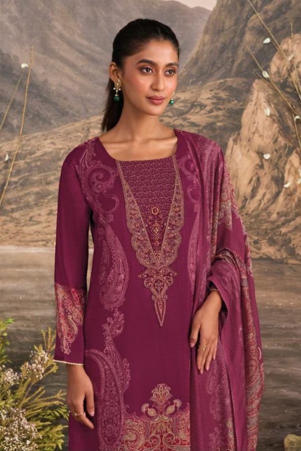 Omtex Ember Muslin Silk Ladies Salwar Suit 16031-C