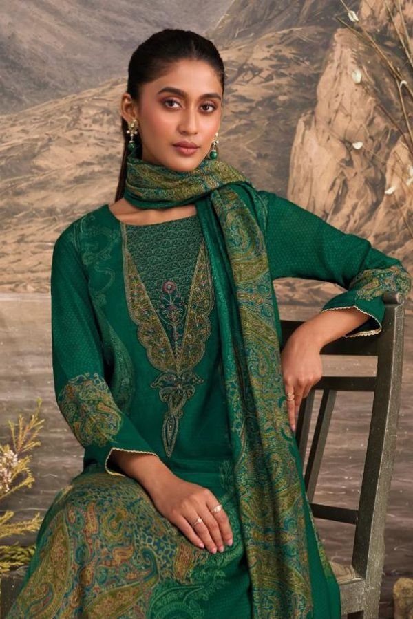 Omtex Ember Muslin Silk Ladies Salwar Suit 16031-D