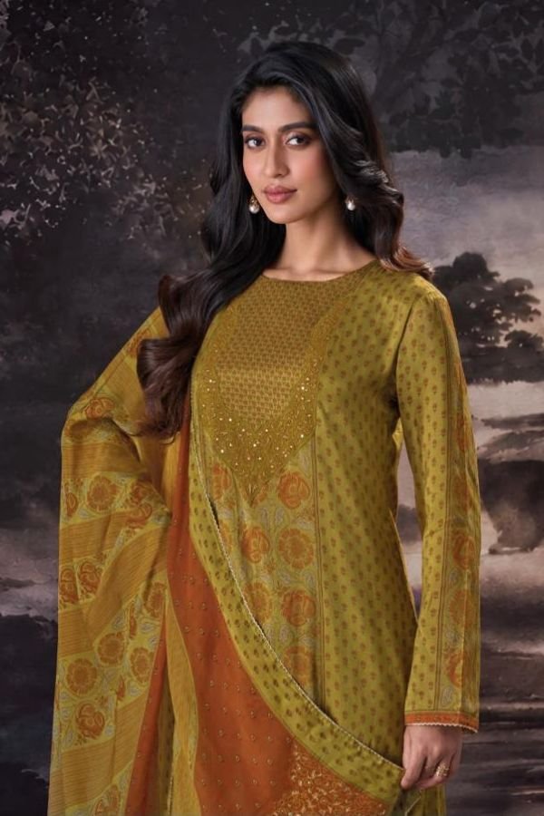 Omtex Evelynn Muslin Silk Ladies Salwar Suit 15591-A