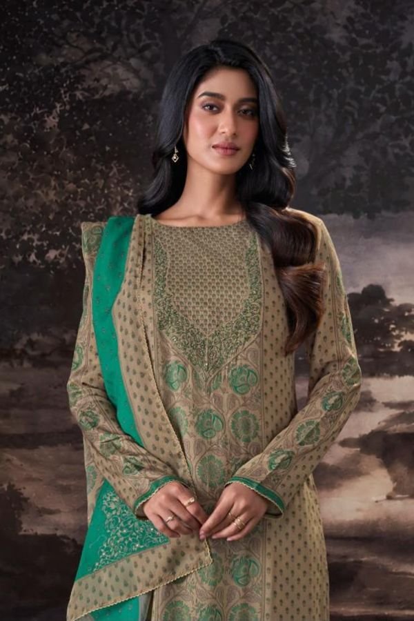 Omtex Evelynn Muslin Silk Ladies Salwar Suit 15591-C