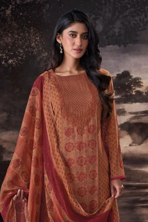 Omtex Evelynn Muslin Silk Ladies Salwar Suit 15591-D