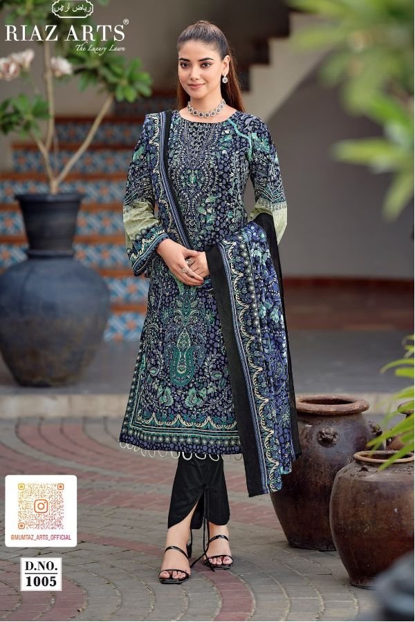 Riaz Arts Nayra Pure Cotton Ladies Salwar Suit 1005