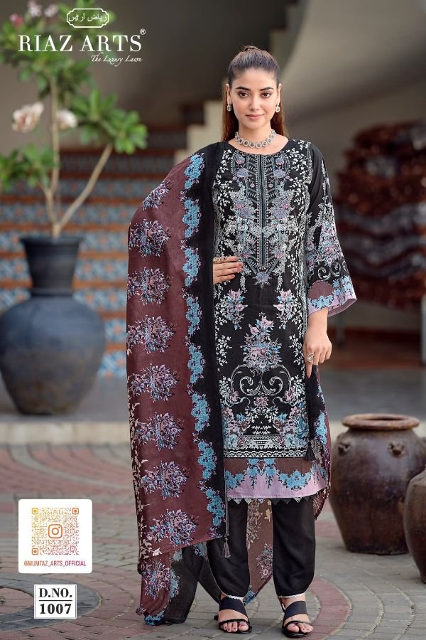 Riaz Arts Nayra Pure Cotton Ladies Salwar Suit 1007