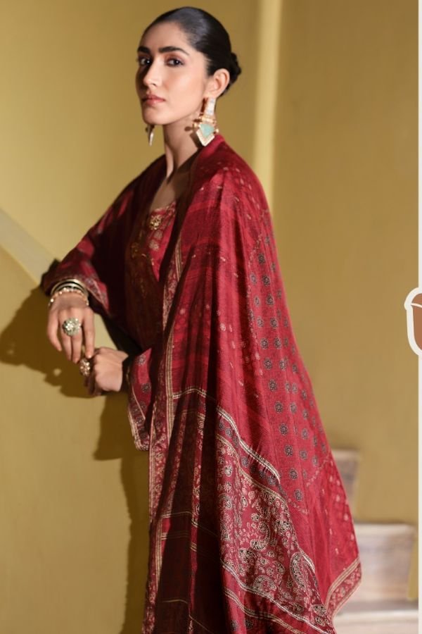 Sanaz Bagh Muslin Ladies Salwar Suit BG-2901