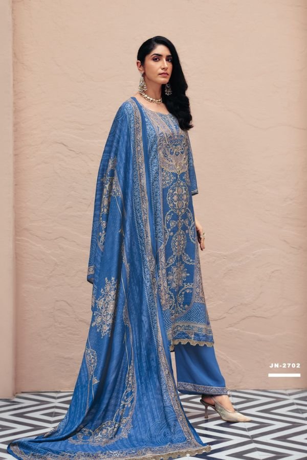 Sanaz Jahaan Muslin Ladies Salwar Suit JN-2702