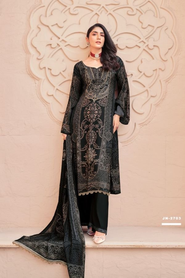 Sanaz Jahaan Muslin Ladies Salwar Suit JN-2703