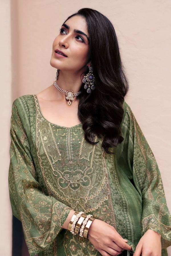 Sanaz Jahaan Muslin Ladies Salwar Suit JN-2701