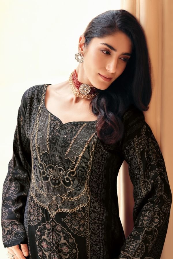 Sanaz Jahaan Muslin Ladies Salwar Suit JN-2703