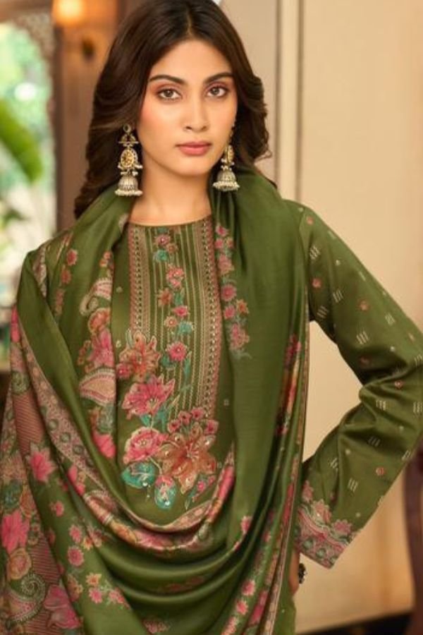Sunrise Creation Shilpa 8 Jam Satin Ladies Suit 8006