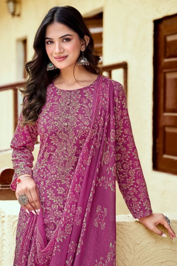 Sunrise Creation Soni Kudi Plus 3 Slub Cotton Ladies Suit 3005