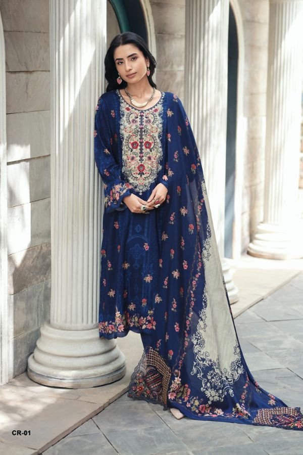 Varsha Fashion Clara Muslin Ladies Suit CR-01