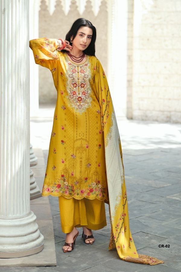 Varsha Fashion Clara Muslin Ladies Suit CR-02