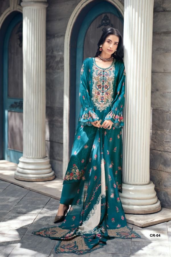 Varsha Fashion Clara Muslin Ladies Suit CR-04