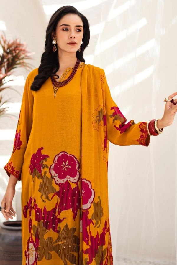 Varsha Fashion Gulraqs Organza Printed Salwar Suit GQ-03