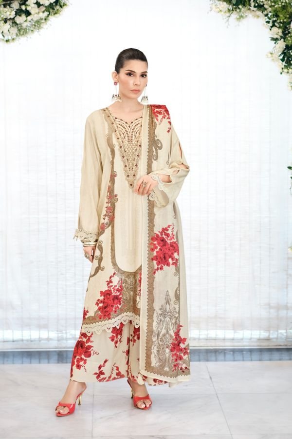 Varsha Fashion Jardin Viscose Muslin Ladies Suit JP-02