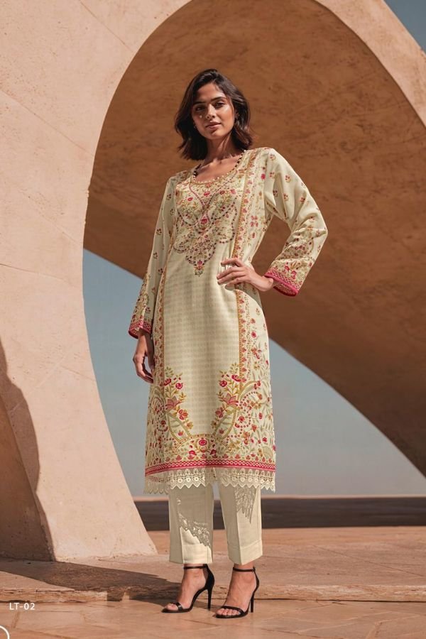 Varsha Fashion Lovenote Viscose Muslin Ladies Suit LT-02