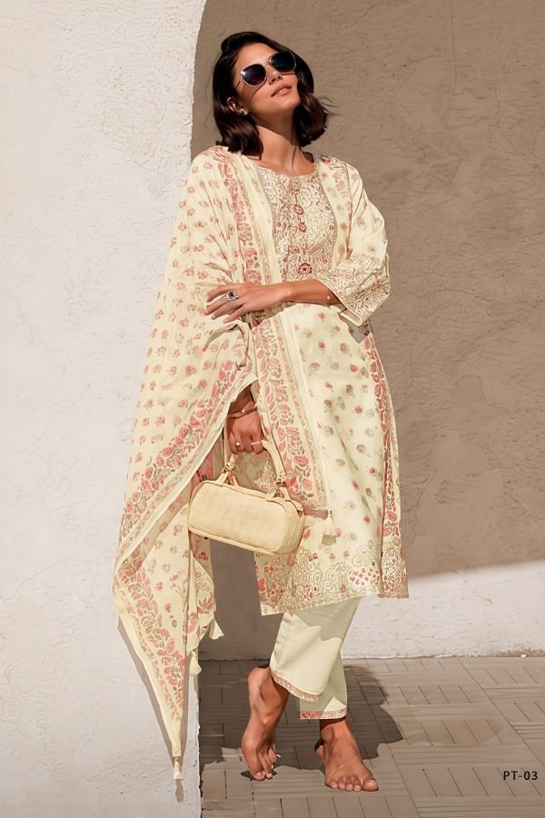 Varsha Fashion Pratika Viscose Muslin Ladies Suit PT-03